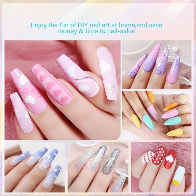 Arte Clavo TPO FREE HEMA FREE Gel Nail Polish UV Multi Use Semi Permanent Soak Off Autumn Winter Nail Art Hybrid Varnish 15ml
