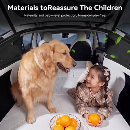 YZ Custom Leather Trunk Mat for Tesla Model Y Juniper 2026 Full Coverage Anti-Scratch Rear Cargo Liner Protector Car Accessories