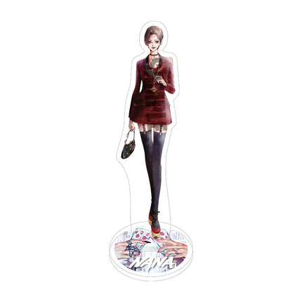 NANA Black White Manga Acrylic Stand Oosaki Nana Komatsu Hachi Okazaki Shinichi Anime Keychain Collection Desk Display Ornament