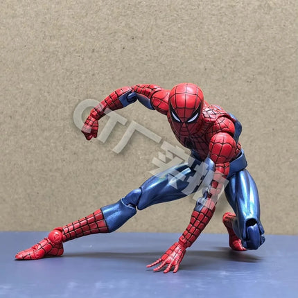 Ct Toys Spider-Man Mafex 075 Figure The Anazing Spiderman Comic Ver Mafex 185 Action Figure Figurine Model Toys Gift