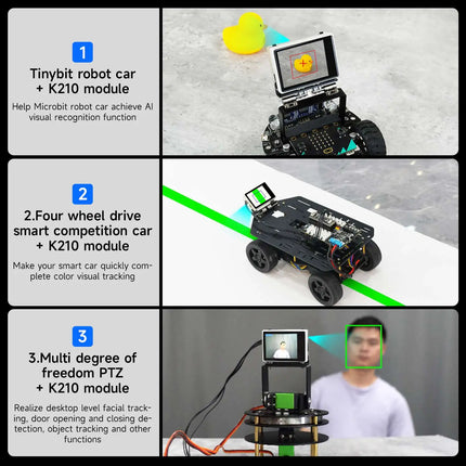 K210 Visual Recognition Module With 2MP Camera for Artificial Intelligence Deep Learning with Serial Port Support MicroPython