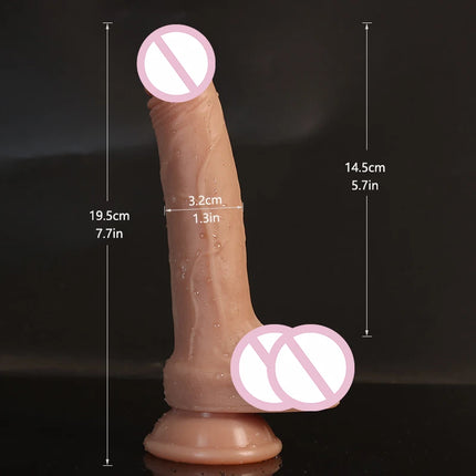 Realistic Dildos Big Dick Sex Toys for Women Anal Hardness Comfort Liquid Silicone Rubber Dildos Adult Sex Toy Penis  for Women
