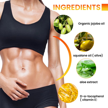Abdominal Cream Enhance Lines and Muscles Tightening Sculpting Sports Body Shaping Cream