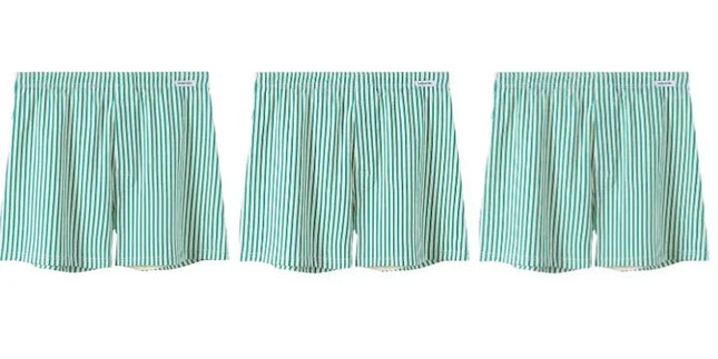 3Pack Mens Boxers Striped Aro Pants Cotton Boxershorts Men Pajama Pants Loose Breathable Boys Underwear Boxer Hombre Men
