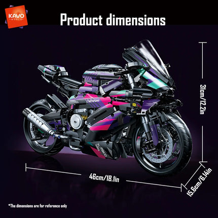 Cyberpunk Moto Blocks / Moto Cyberpunk Blocs