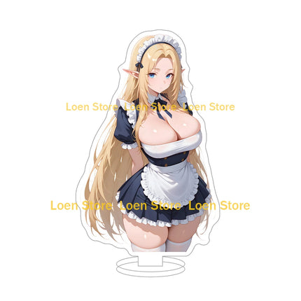 Hot game Anime sexy lingerie bikini girl student big ass big breasts bunny girl Anime Figure Acrylic stand desk ornament gift