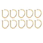 10pcs-Gold / 20G(0.8mm-Dia.8mm)