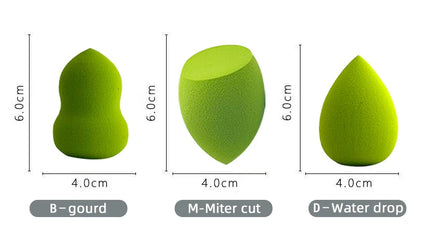 1Pc Cosmetic Puff Powder Smooth Women's Makeup Foundation Sponge Beauty Make Up Tools & Accessories Water Drop Blending Shape