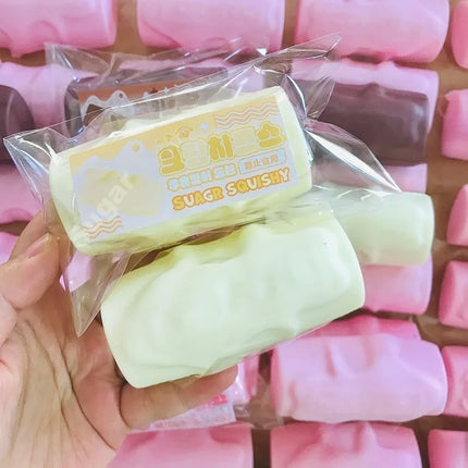 Squishy Simulated Yogurt Stick Slow Rising Toy Sensory Fidget Stress Relief Gift for Kids Adults Anxiety ADHD Autism ASMR