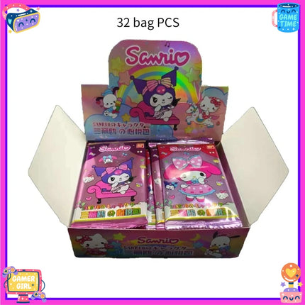 SSS HOT NEW Sanrio Creative Children's Gifts Festival Gifts Character Collection Card Box of 160 Cards for Animation Enthusiasts