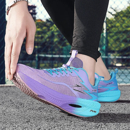 Sneakers Men Mesh Breathable Running Shoes Unisex Light Soft Thick Sole Hole Couple Shoes Athletic Sneakers Women Shoes Sport