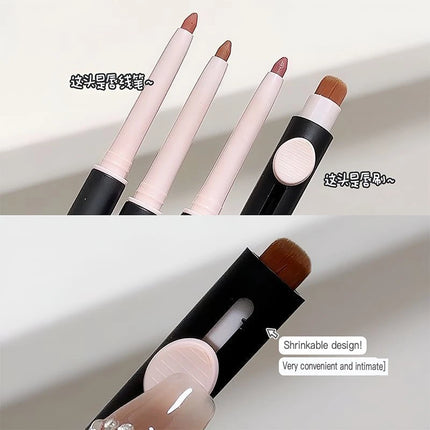 SWEET MINT Artist Lipliner Outline Lip Shape Lasting Color Pen With Brush Novice Lipstick Matte