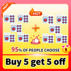 Buy 5 get 5 free