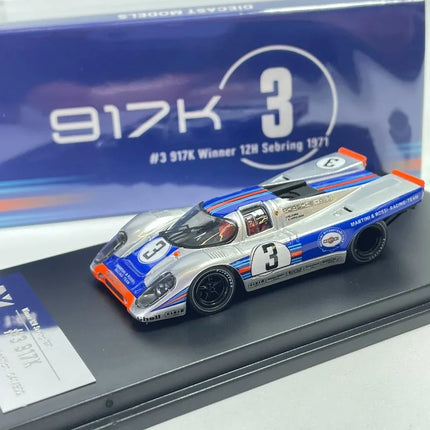 FY 1/64 RWB 917K Alloy Motor Vehicle Toy Die-casting Metal Model Collection Boy Christmas Gifts