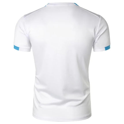 Summer Gym Breathable T Shirt Men Quick Drying Jogging Tops Men Lightweight Training Tees Fitness Tops Running Sweatwear
