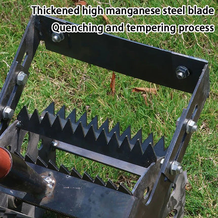 Thickened Wheel Weeding Tool Hand Pushed Hoe Wheel Weeders Widened Sawtooth Loosening Tools Portable Agriculture Garden Tools