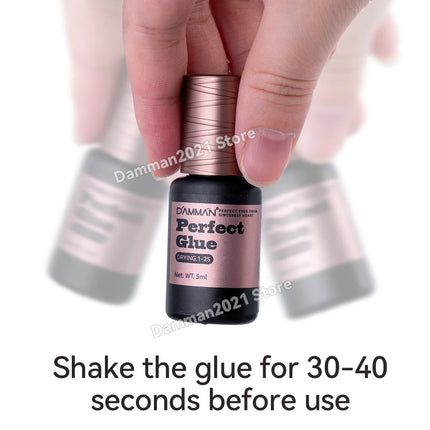 Damman Eyelash Adhesive Professional Lash Glue for Eyelash Extension Fast Drying Lashes Extension Glue Flase Eyelash Supplies