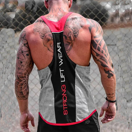2026 New Male Cotton clothing Fashion Singlet vest  Mens Bodybuilding Tank top Gyms Fitness sleeveless shirt Gym t-shirt man
