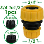 3I4inch to 1I2inch