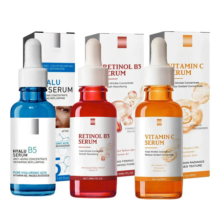 Remove W-rinkles Essence Anti A-ging Fade Fine Line Lifting Firming Repair Smooth Moisturizing Nourish Tighten Retinol B3 Serum