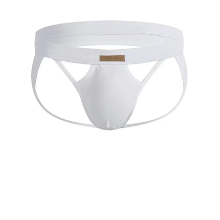 Men's Sexy Backless Breathable Thong Jockstrap Panties Jock Strap Briefs Comfortable Male Lingerie Underpants
