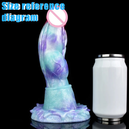 YESBUY Monster Animal Penis S/L/M Ice Dragon Dildo With Suction Cup Butt Plug Anal Vaginal Massager For Men Women Adults Sex Toy
