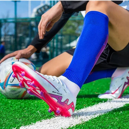 Men Football Shoes TF/FG Society Cleats Indoor Soccer Shoes Professional Football Field Boots Fast Unisex Sneaker Top Quality