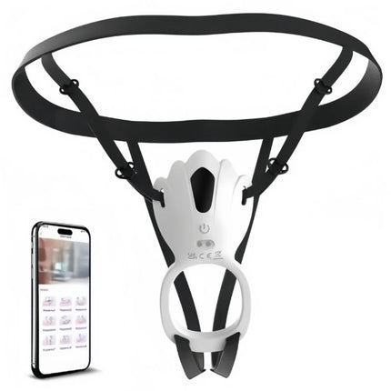 4-in-1 Wearable Vibrator 10-Frequency Vibration Penis Ring Clitoris Stimulator G-Spot Anal Massager Adult Sex Toys Masturbator