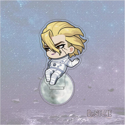 10cm Anime Dr. STONE Road To The Moon Acrylic Stand Keychain Senku Ishigami Gen Asagiri Stanley Snyder Dr. Xeno Accessories Gift