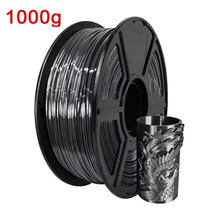 Silk Filament PLA 1.75mm 1kg/500g/250g 3D Printer Filament For Printing Toys Shiny Smooth PLA+ Gold Silver Red Blue High Speed