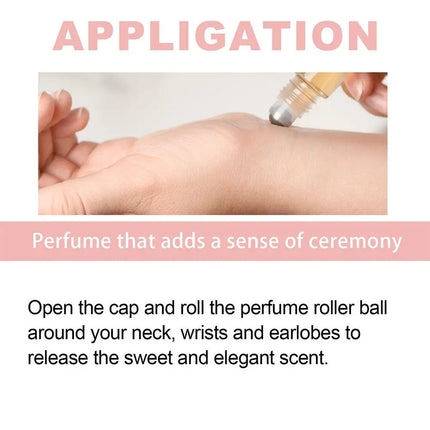 10ml Original Female Pheromone Long Lasting Ball Bearing Portable Perfume Enhances Fresh Fragrance Charm Cologne Man Women