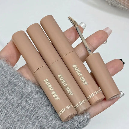 Natural Dyeing Eyebrow Cream High Pigment Long-lasting Waterproof Natural Wild Eye Brow Tint Enhancer Brow Mascara Cosmetic