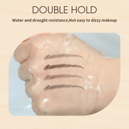 1PCS Waterproof Liquid Eyebrow Easy To Color Long Lasting Sweat-proof Eyebrow Pen 0.01MM Ultra Thin Head Eye Makeup Cosmetics