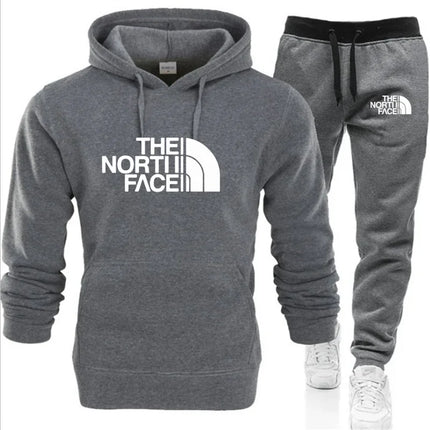 2025 Autumn/Winter New Printed Men's and Women's Fashion Casual Sports Suit Outdoor Fitness Jogging Hooded S Luxury Hooded Sport