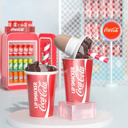 LiP Smacker X CoCa Cola Autumn Winter Moisturizing Long-Lasting Colored Lip Balm Collaborative Christmas Gift
