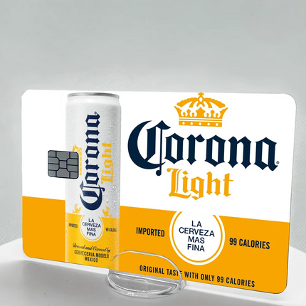 C-Corona E-Extra Beer Anime Sticker Film Skin Cover For Credit Card Debit Bank Card 1 Set Of 4 Pcs