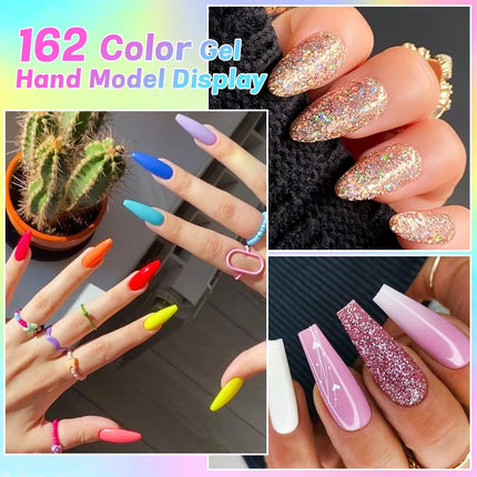 10pcs 10ml Gel Nail Polish Set HEMA TPO Free Red Coffee Brown Semi Permanent Soak Off UV Gel Varnish For Winter Nail Supplies