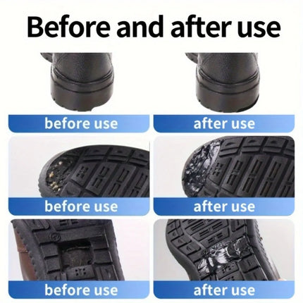 Shoe Repair Glue Kit White/Black Sole Waterproof Quick Drying Filling Repair Adhesive Wear-resistant Sealant Crack Repair Agent