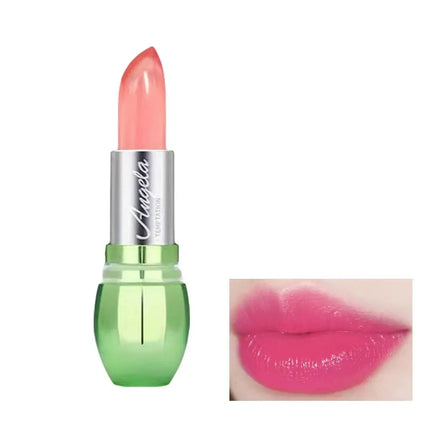 Aloe Vera Color-Changing Jelly Lipstick Long-lasting Non-transferable Moisturizing Lip Care Balm Lipstick Cosmetic Lip Gloss