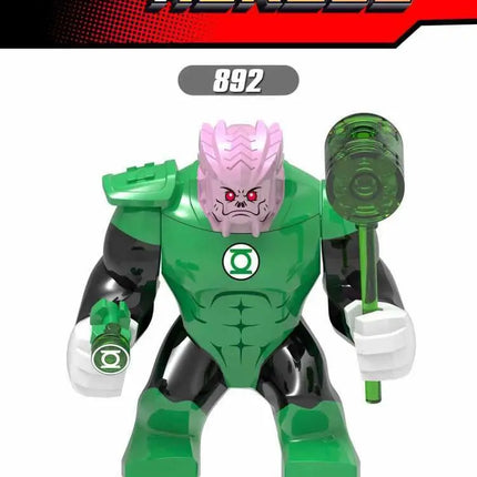 Building blocks, Marvel superheroes, assembled dolls, Spider Man, Iron Man, Venom, Shark, Deadpool, DIY gifts, children's toys