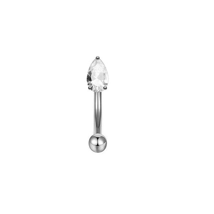 Rook piercing Butterfly Ear Cartilage Eyebrow Tragus Helix Piercing Stud Curved barbell Wholesale Body  Jewelry