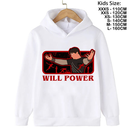 The Demogorgon Hawkins Cannibal Flower Hoodie Kids Cartoon Boys Girls Children Sweatshirts