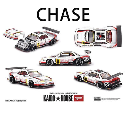 Kaido House + MINIGT 1:64 BMW M3 KAIDO WORKS LARRY CHEN V1 USA Exclusive Alloy Die-cast Car Model