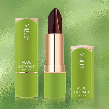 Long Lasting  Lipstick VIBELY winter Moisturizing Changing 3 colors Lip Balm Natural Aloe Vera for Women Color-Shifting Makeup