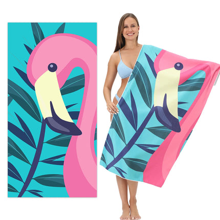 New Hot Selling European and American Dollar Ultra-fine Fiber Beach Towels with Printed Oversized Towels and Bath Towels