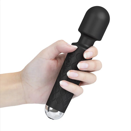 Powerful Huge Head Vibrator for Female Masturbation Orgasm AV Magic Wand Massager Nipple Clitoris Stimulator Sex Toys for Woman
