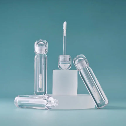 10/30/50pcs 3ml Empty Lip Gloss Tube Clear Round Tube liquid Lipstick Tube Lip Oil Tube Makeup Packaging Material