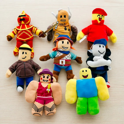Hot Anime Game Kawaii Roblox Experiment Plush Toys Noob Plush Dolls Plushies Stuffed Animals Dolls Fans Toys Gifts For Kids