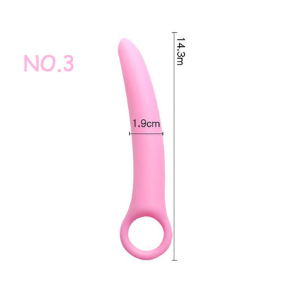 Silicone Pelvic Floor Muscle Dilator Trainer Set,Pelvic Wand Massager for Women，Pelvic Floor Strengthening Device