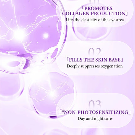 Instant Eye Bag Removal Cream Collagen Anti-Wrinkle Fade Fine Lines Firming Skin Anti Dark Circle Puffiness Brighten Eye Care